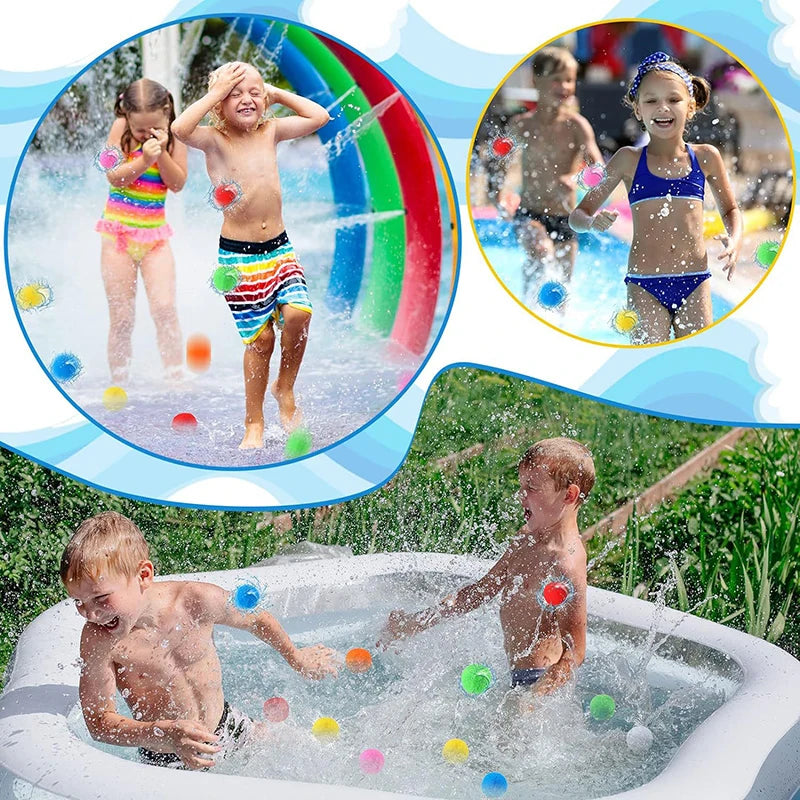 Reusable Water Balls – Safe Summer Outdoor Toys for Kids