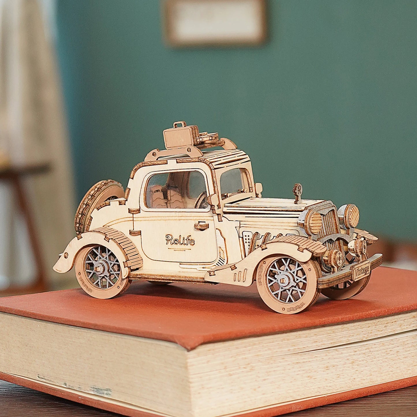 Get 25% Off on DIY 3D Transportation Wooden Model Kits – Vintage Car, Tramcar, and Carriage! Perfect Gift for Kids and Adults!