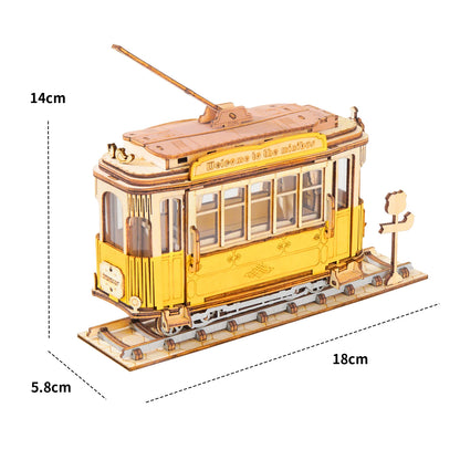 Get 25% Off on DIY 3D Transportation Wooden Model Kits – Vintage Car, Tramcar, and Carriage! Perfect Gift for Kids and Adults!