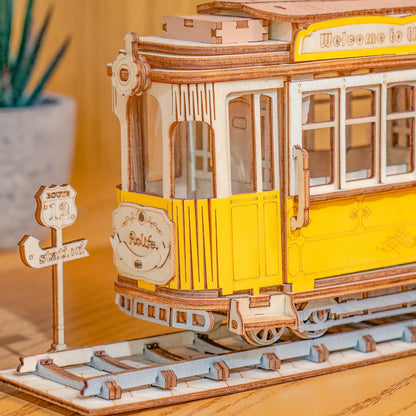 Get 25% Off on DIY 3D Transportation Wooden Model Kits – Vintage Car, Tramcar, and Carriage! Perfect Gift for Kids and Adults!
