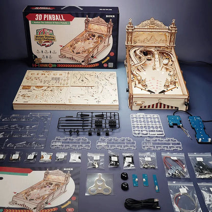 Get Up to 25% Off on 3D Pinball Machine – Vintage Style Fun for Kids, Adults, and Family Parties! Smooth Assembly 3D Wooden Puzzles!