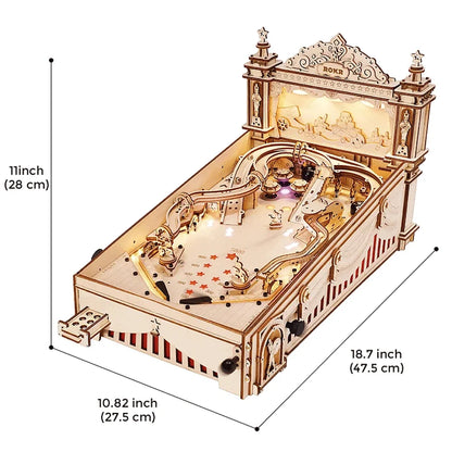 Get Up to 25% Off on 3D Pinball Machine – Vintage Style Fun for Kids, Adults, and Family Parties! Smooth Assembly 3D Wooden Puzzles!